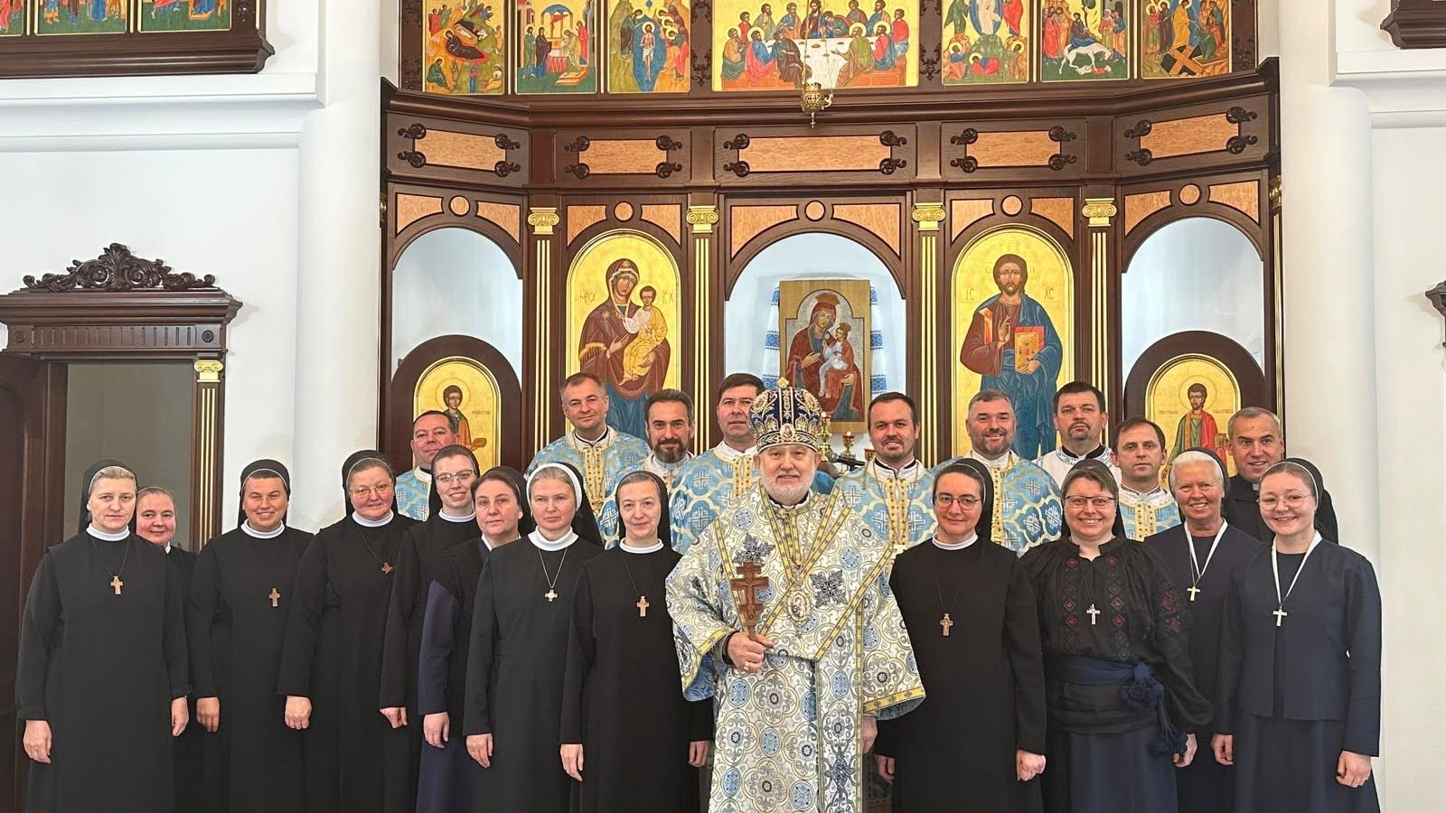 У монастирі сестер Пресвятої Родини у Києві владика Йосиф Мілян очолив храмовий празник