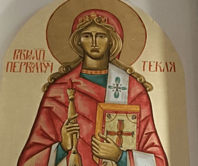 24 вересня – Святої Первомучениці і Рівноапостольної Теклі: Покровительки нашого Згромадження