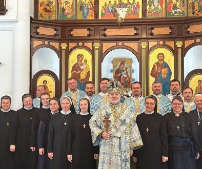 У монастирі сестер Пресвятої Родини у Києві владика Йосиф Мілян очолив храмовий празник
